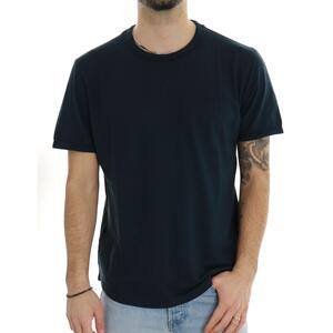 T-SHIRT ROUND BOTTOM SUN68 BLU